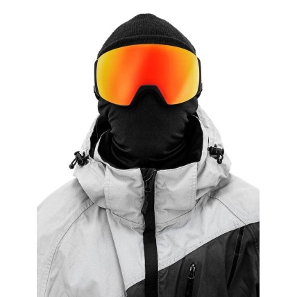 Rekd Ascent MagSphere Black w Chromatic Torch Snow Goggles